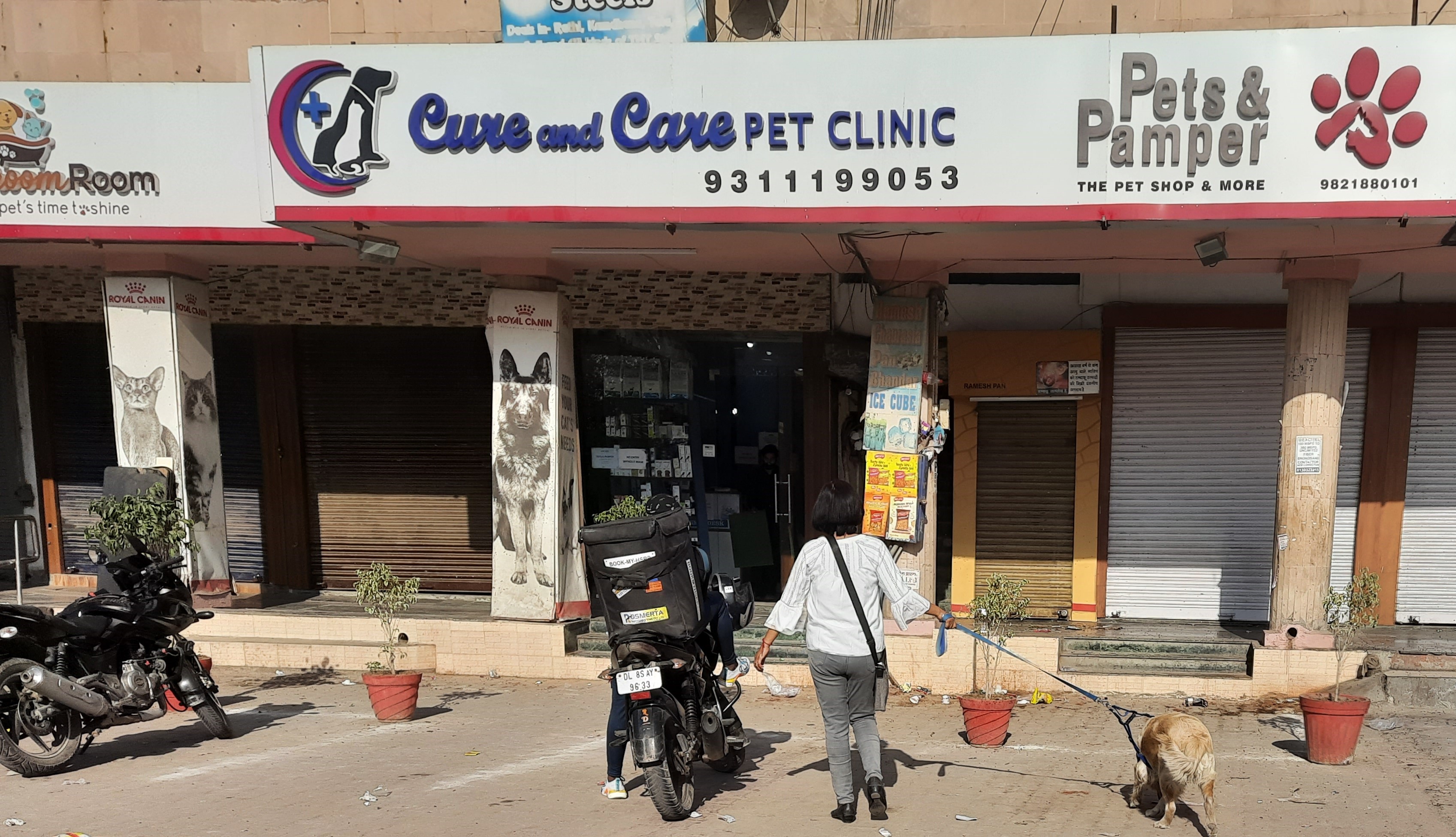 Cure and care Pet Polyclinic  , Dwarka , Dr Sanjib Kakoty 