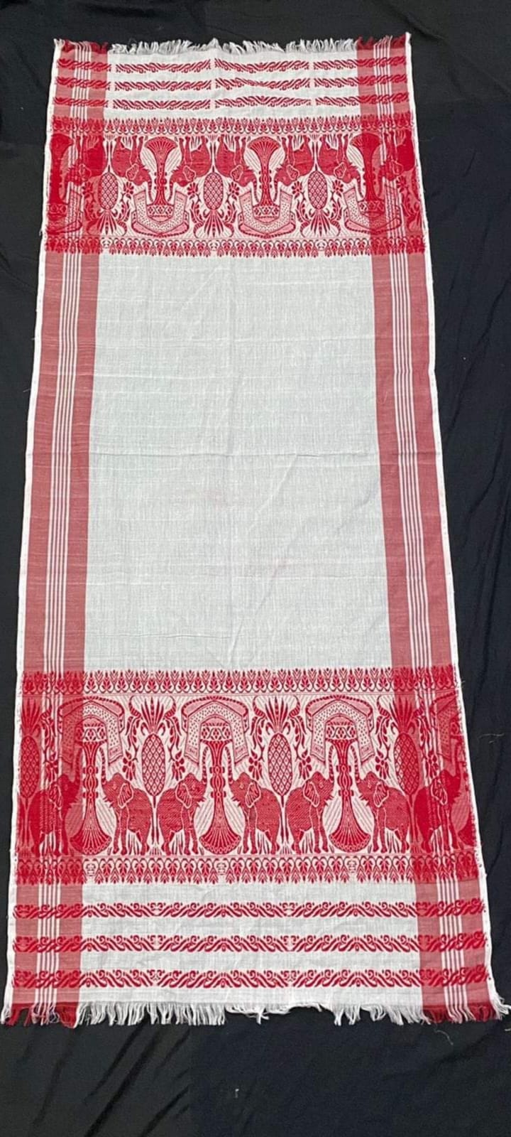 I-Weave Silk Handloom (Indigenous Weaves) , Gamosa 