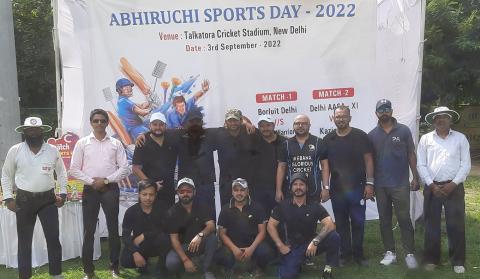 Abhiruchi Sports Day celebrated  at Talkatora  Cricket Ground,  New Delhi 