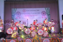 Bihu group dance by Pragjyotish Bihu Husori Group in AAD Rongali Bihu 2022