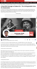 A Heartfelt Homage to Zubeen Da - The Unforgettable Voice of a Generation For many of us, the story of modern Assamese music is incomplete without one name: Zubeen Garg. He is not just an artist; he is a living memory, the soundtrack to our youth, and the voice that filled a space we didn’t even know existed. To call him Zubeen Da is to claim a personal connection, a beloved elder brother whose songs seemed to speak directly to what we were feeling.