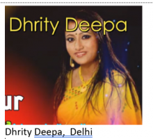 Dhrity Deepa, Delhi  Song
