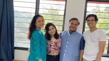 Himanta Biswa Sarma with family 
