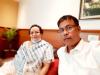 Anjali Barooah President and Dibyojit Dutta  GS of AAD meeting CM Assam 